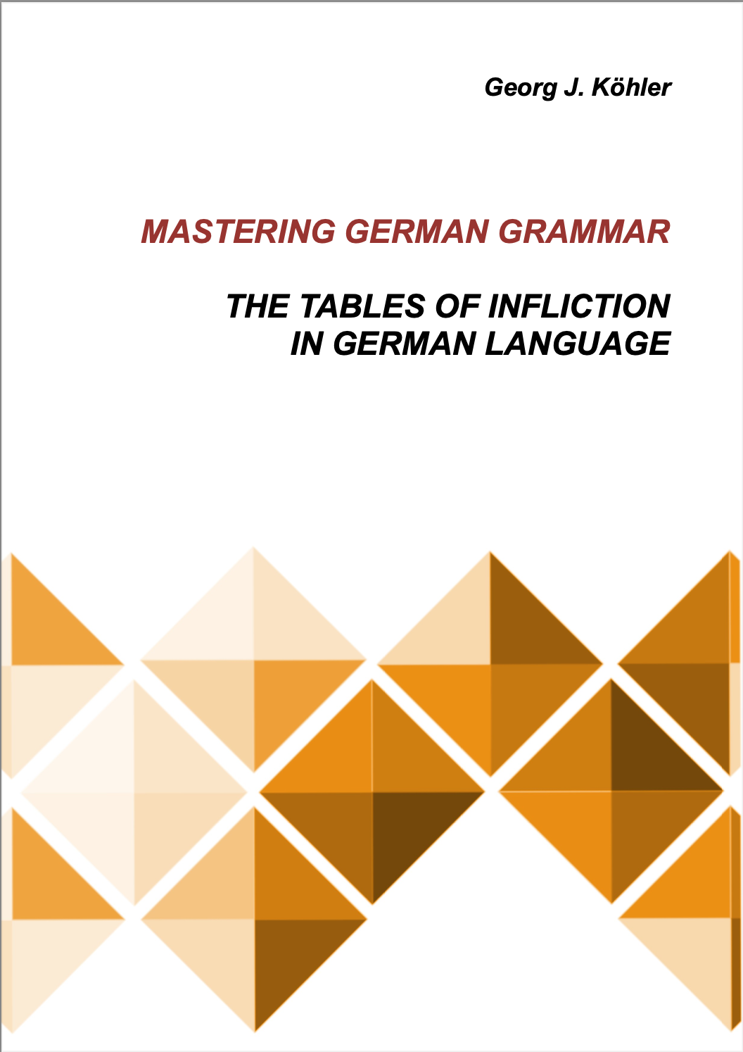 Tables of Inflections